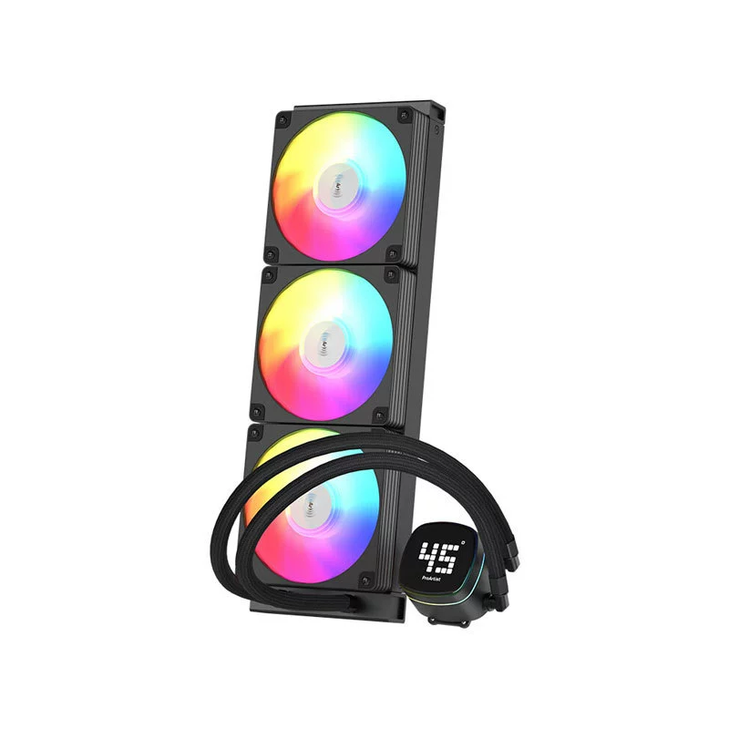 雅浚 UA360 II Pro all-in-one water-cooled CPU radiator ARGB Shenguang synchronous fan digital display cold head
