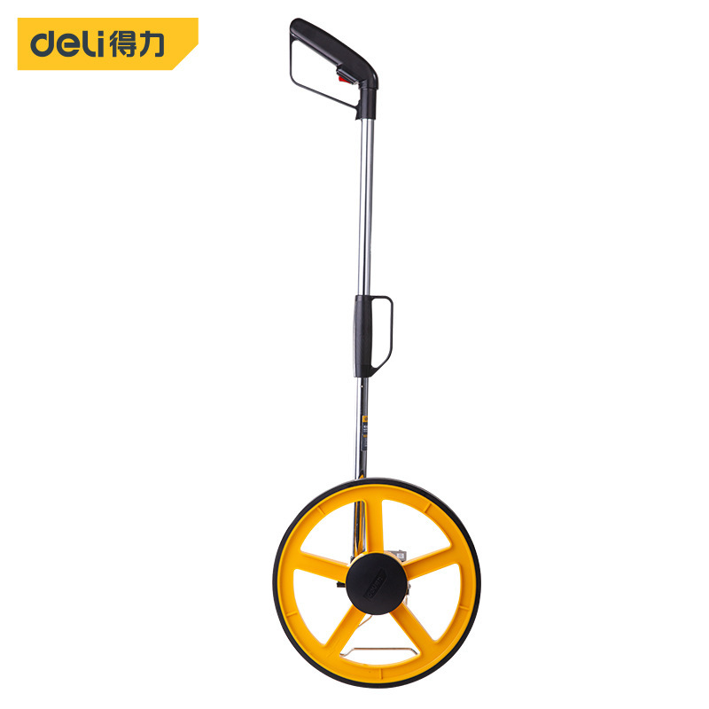 得力工具DL9713数显轮式测距仪150mm(黄)(台)--D