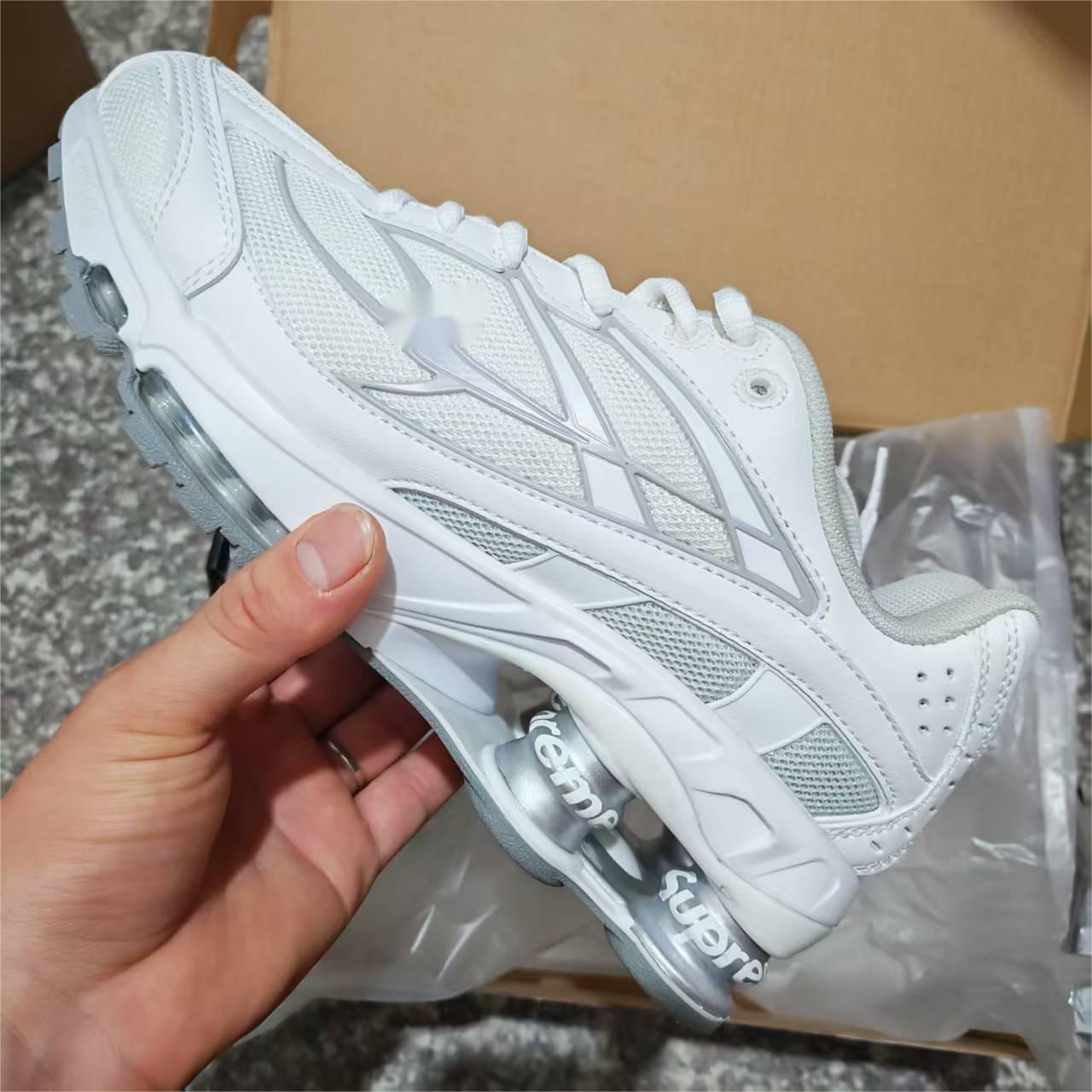 Putian transfronterizo de tamaño grande columna de aire ShoxR4 primavera deportivo amortiguación para correr zapatos casuales para hombres y mujeres zapatos deportivos transpirables image 23