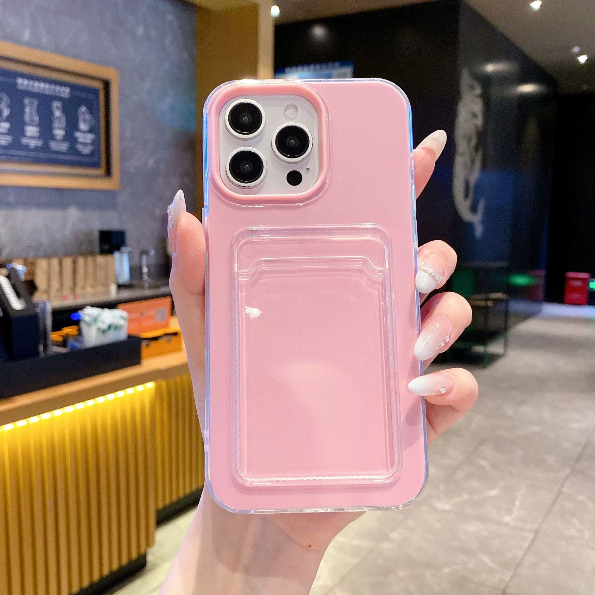 Apple, совместимый держатель карты, iPhone17 Pro, iPhone 16, силиконовый чехол для телефона, 2 в 1, iphone, 14