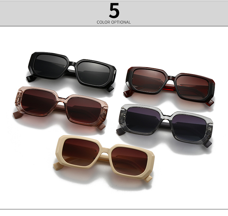 Square Sunglasses For Men And Women Modern Retro Decorative Frame_voghion.com