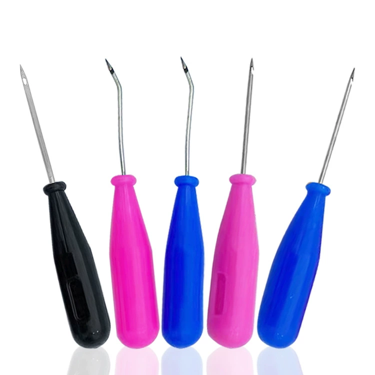 Остроконечное шило с крючком и отверстием Старомодная игла для шила для верхней обуви Многофункциональный ручной инструмент для ремонта обуви