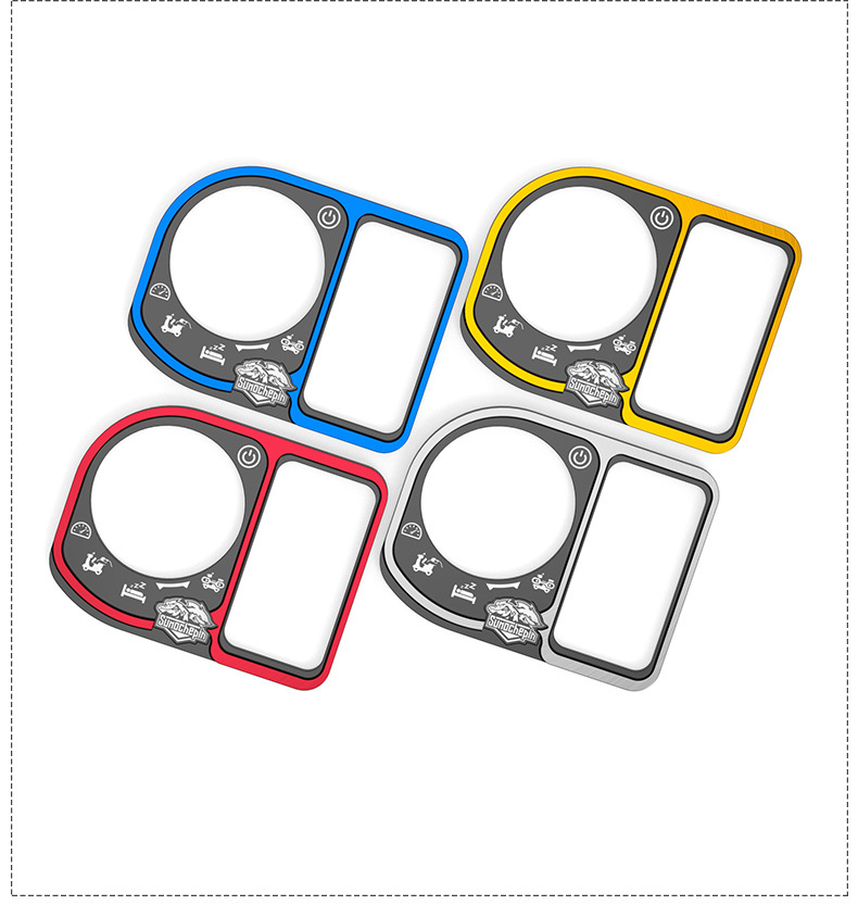 Suitable for Haojue motorcycle UHR150 NCR125 modified electric door lock cover NS125LA key switch cover decoration