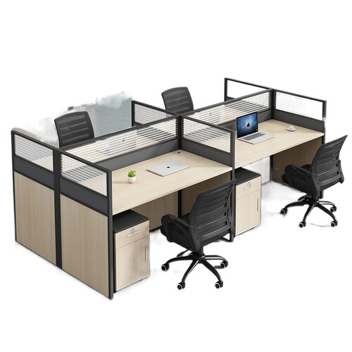 zsr office desk and chair combination workstation desk staff table single 4 people multi-person screen computer desk and chair set card