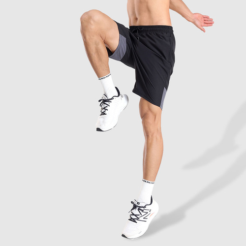 Running shorts for men, quick-dry ice silk, marathon summer, thin, fitness, casual, track training shorts