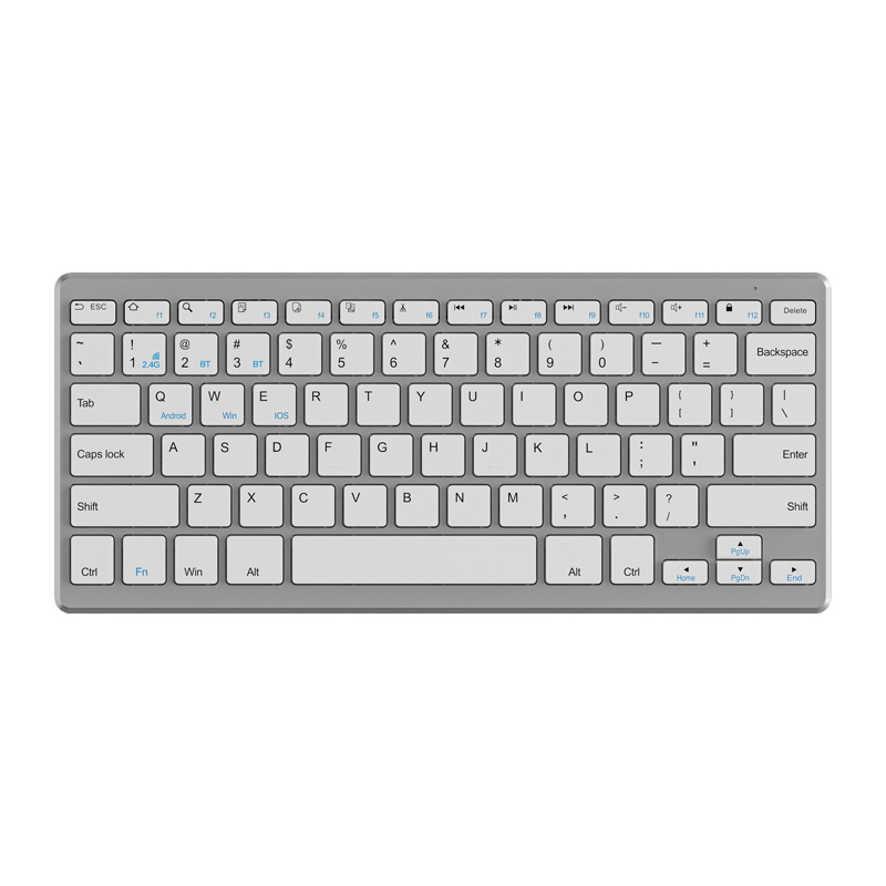 K019 teclado inalámbrico bluetooth para teléfonos móviles tabletas 78 pequeñas computadoras portátiles de oficina silenciosas multilingües iPad image 6