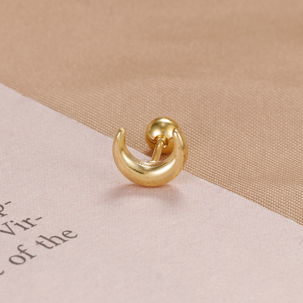 24-hour Sleep Earrings – These Hypoallergenic Sleep Studs Stay Gentle Day And Night. Smooth Titanium Flat Backs Mean No Pressure, Perfect For Healing_voghion.com