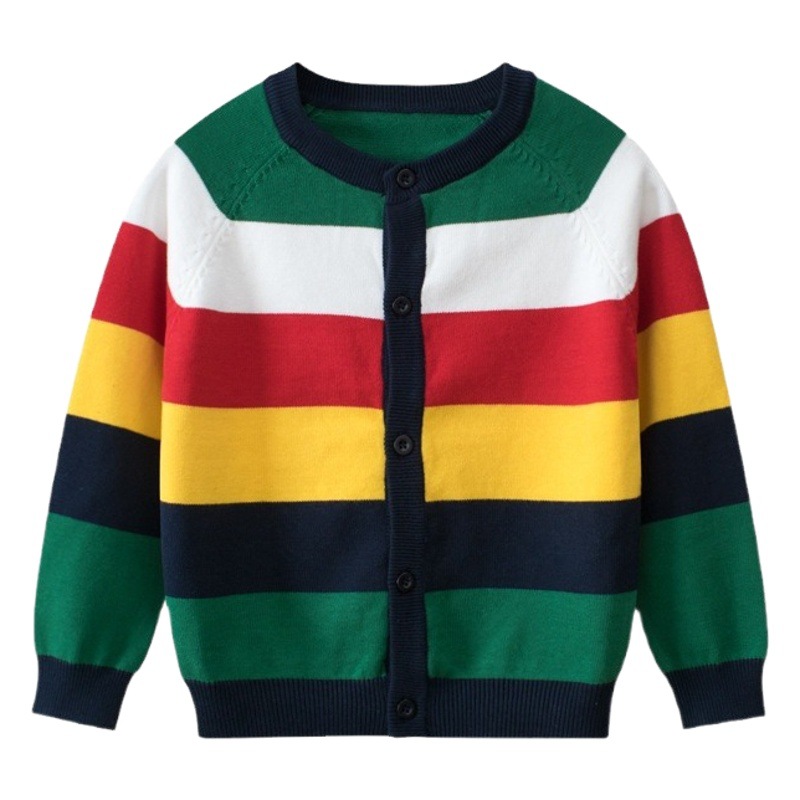 27 niños transfronterizos ropa para niños Otoño e Invierno nuevos niños suéter abrigo cardigan Bebé Ropa para niños entrega de una sola pieza