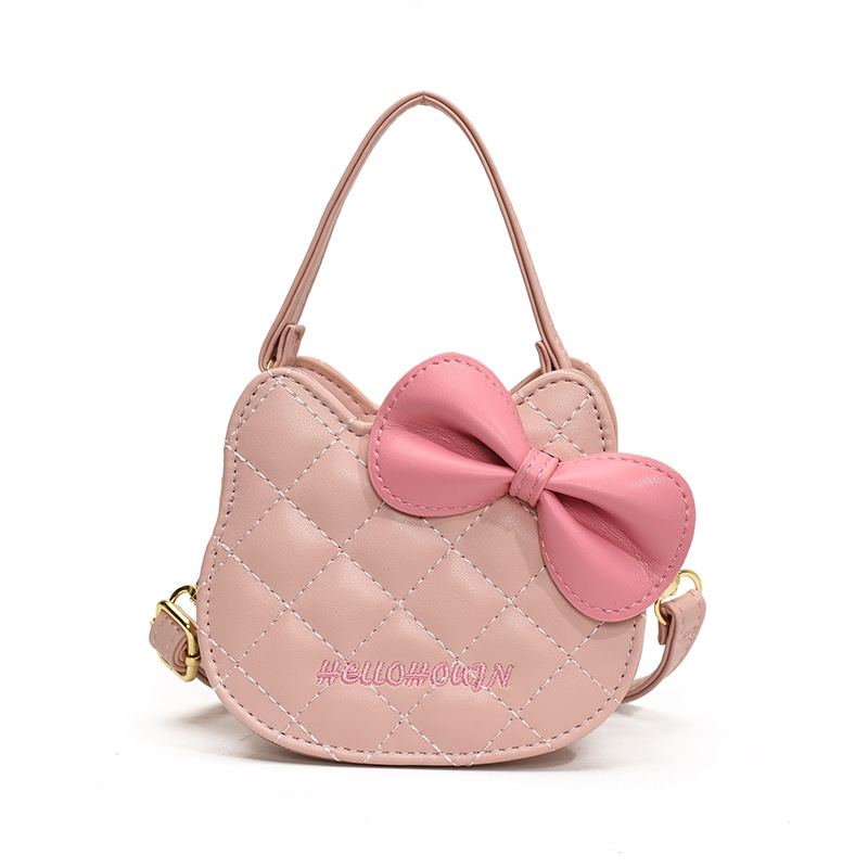 Caricatura encantadora niña búho bolsos de mano Lingge bolsos de bebé bolsos de arco dulce bolsos de niños