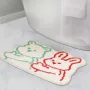 卧室仿羊绒浴室吸水床边毯