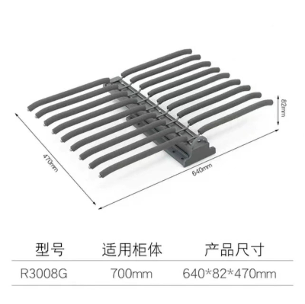 Persa bebé guardarropa doble fila pantalones rack de hardware del hogar armario retráctil de amortiguación de almacenamiento pantalones clip de los pantalones superiores del cajón