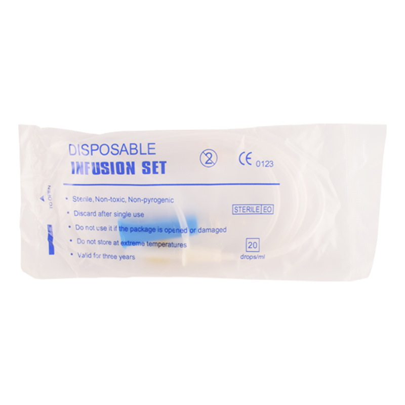 No. 9 N ° 12 No. 16 aguja de infusión animal punto de inyección Aparato de infusión veterinario cuentagotas