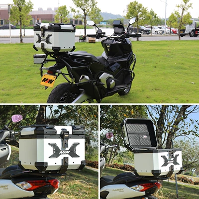 Vehicle Rear Tail Box — Motorcycle trunk