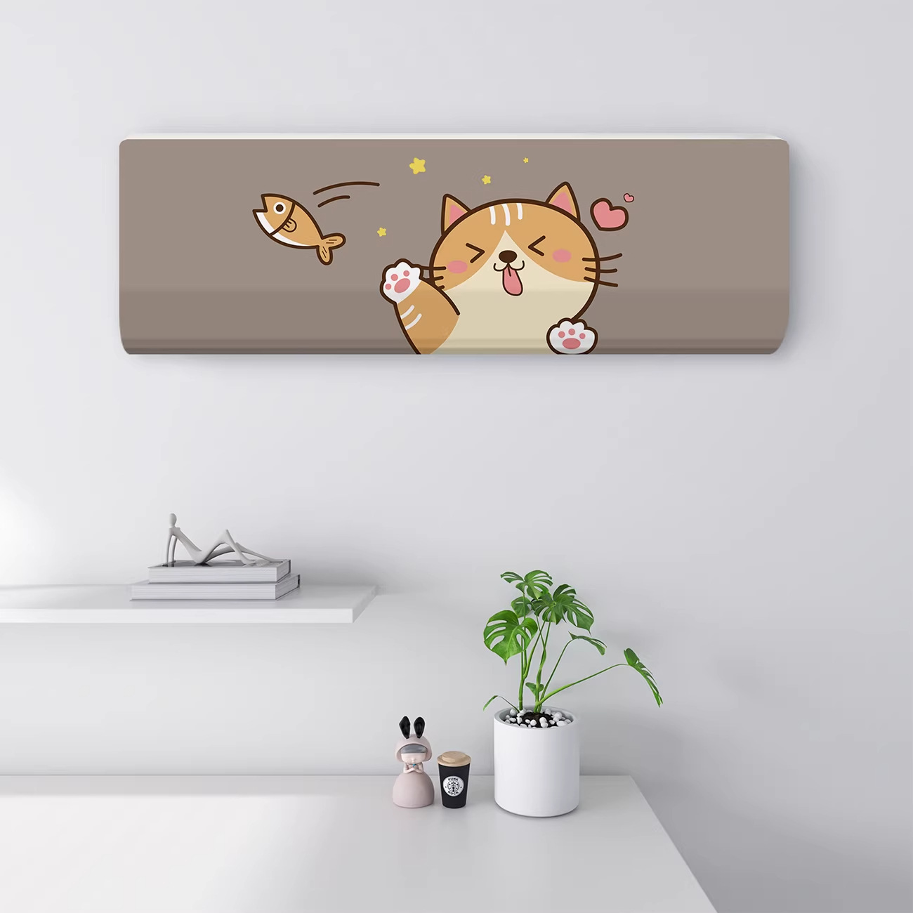 Aire acondicionado cubierta a prueba de polvo 2024 nueva cubierta de aire acondicionado colgante tipo colgante general Glimie todo incluido Haier cubierta de aire acondicionado