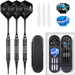 CyeeLife飞镖套装亚马逊3支飞镖针跨境飞镖盒玩具soft tip darts