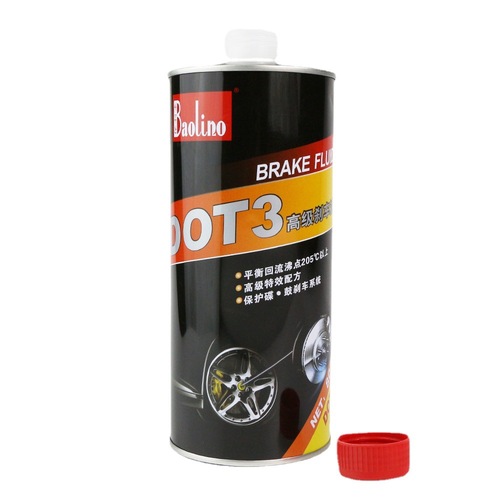 Poly-Lai Advanced Automotive Synthetic Brake Fluid DOT3 Brake Oil – Specifically Designed for Heavy-Duty Trucks, Including Clutch and Disc Brake Systems