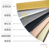 Металлическая подсветка пола из нержавеющей стали, 6см, 8см