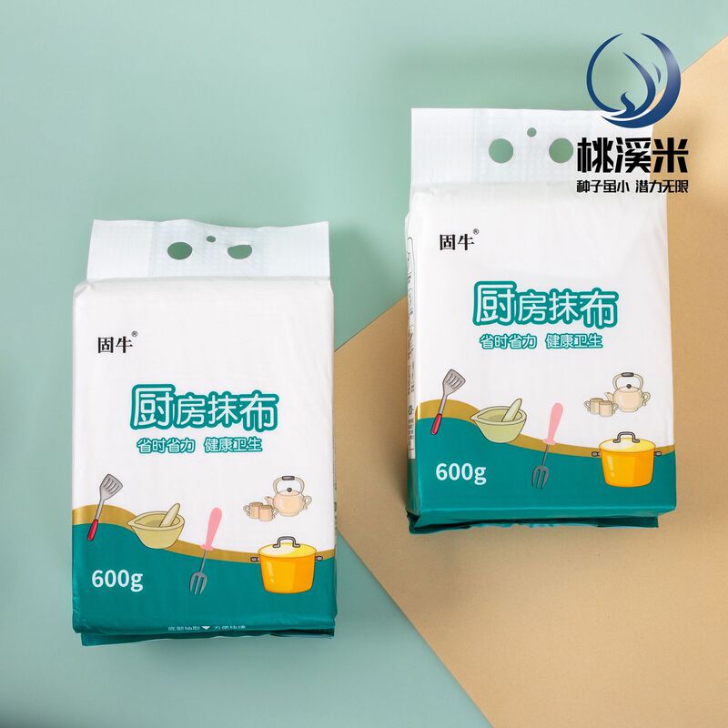 Kitchen Lazy Rag Hanging Paper Towel Oil-Absorbing Dishwashing Scouring Pad Disposable Washable Cleaning Cloth