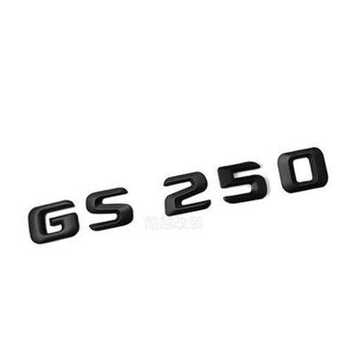 Logo Decorative Letter Sticker Car logo - standard-gs250-gloss-black