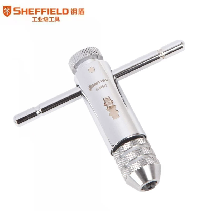 Стальной щит SHEFFIELD S134012T Тип Трещоточный метчик M3-M10 Т-образный метчик