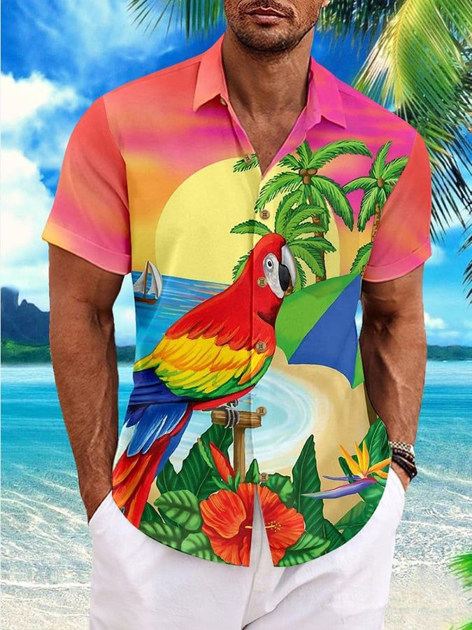 Comercio exterior europeo y americano Amazon 2025 nueva camisa casual de manga corta de alta calidad para hombres MB1