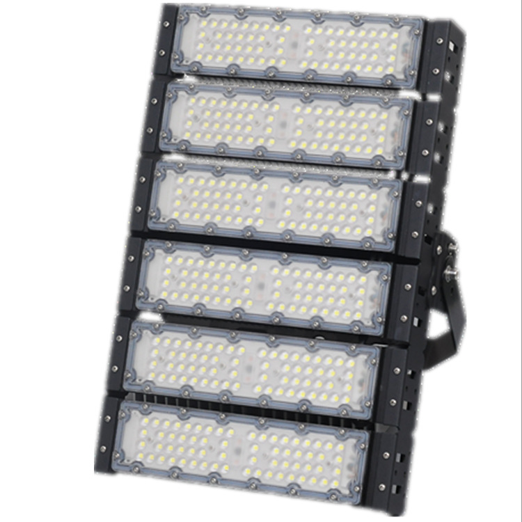 Lámpara de luz LED al aire libre lámpara especial de campo de campo módulo negro lámpara de túnel 50W100W150W200W250W300W400W