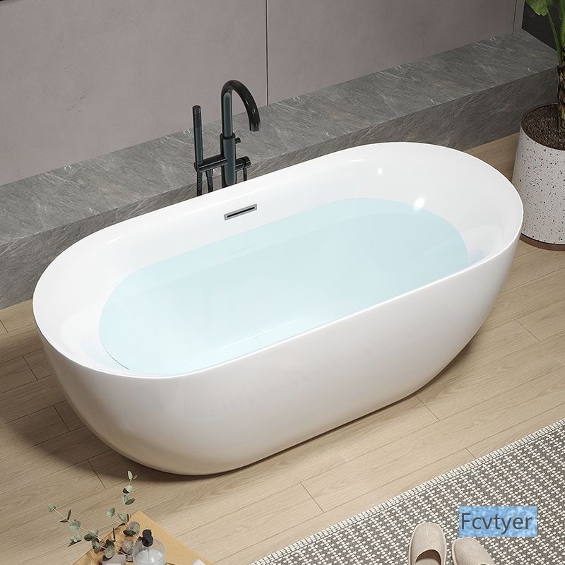 Singularity Household Adult All-In-One Independent Bathtub Hotel Bathroom Bathtub Seamless Acrylic Small Apartment Single Person