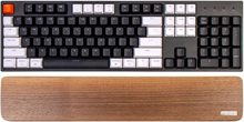 新款跨境键盘实木手托机械键盘专用木质护腕托延长板键盘垫定制