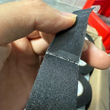 【包邮】永乐汽车线束绒布电工胶带涤纶布耐高温耐磨绝缘黑色布基