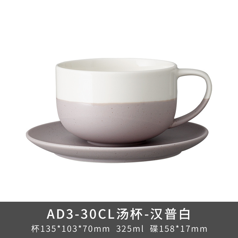 Transfronterizo LZ LCCang cerámica Hampton serie Inglés viento alto color esmalte nuevo hueso porcelana cubiertos domésticos artículos