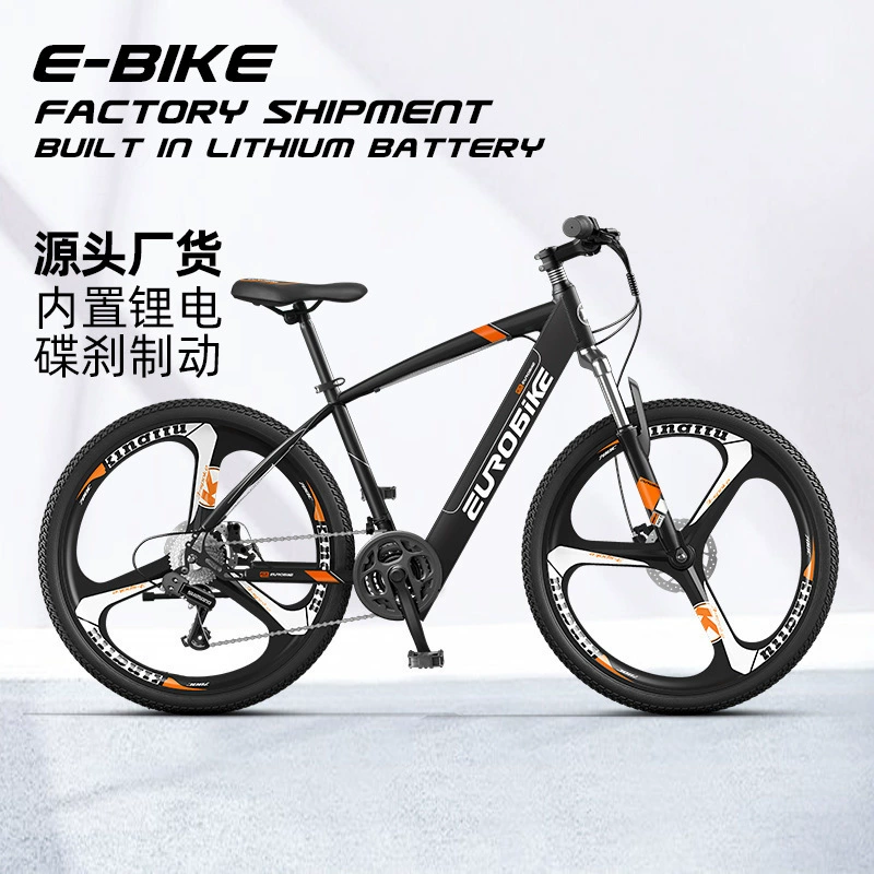 Прямая продажа с фабрики на экспорт 26-дюймовый литиевый электрический велосипед встроенный скрытый литиевый аккумуляторный диск тормоза электрический горный велосипед