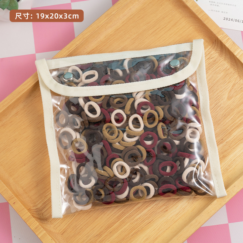 Niños de alta elasticidad cuerda de cabeza no daña cabello toallas de color anillo de cabello niñas correa de cabello bebé cabello anillo de cabello