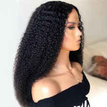 Kinky Curly 小曲真人发前蕾丝13*4头套Human Hair Lace Wig Sale