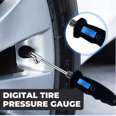 l LCD luminous display double-headed – Air pressure gauge/tire pressure gauge