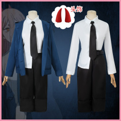 チェーンソー人チェーンソー人cos服パワコスプレアニメユニフォームセットかつらcos服女装