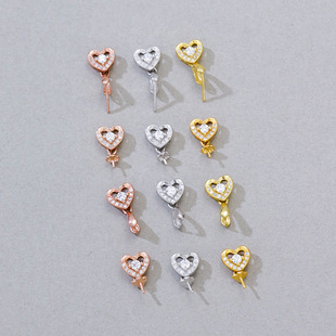 S925���y�ΊA���A��������ճ�۵�����ˮ��DIY�������ʯ����l