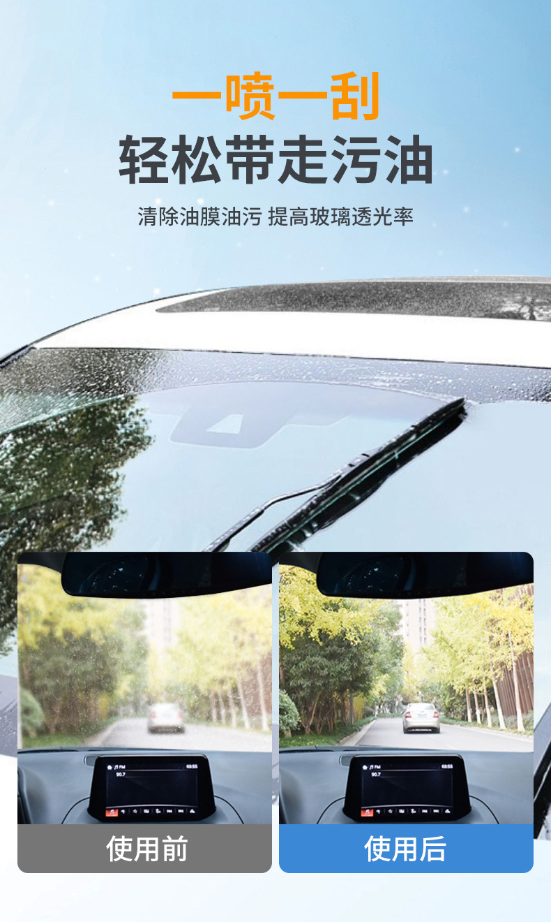 Antifreeze glass water car glass to oil film bun car wiper water winter minus 40 seasons universal