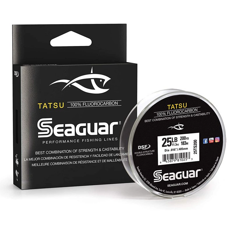 Японский импорт Steguar углеродная линия Seaguar Tatsu флуорокарбоновая леска Luya линия основная леска перед основной линией 183 метров
