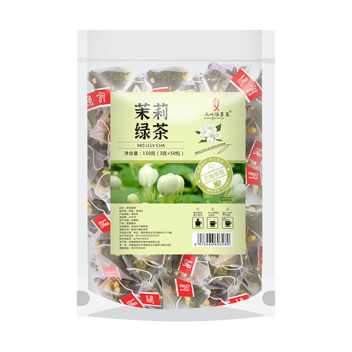 Jasmine Green Tea Triangle Pack Fruit Tea Herbal Tea Factory Direct Sale Large Quantities Preferential Wholesale Distribution