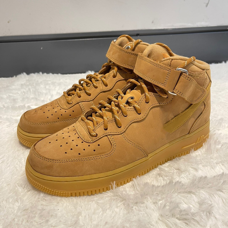 Af1 Warm Mid-Top Sneakers for Men and Women, Fleece-Lined Skate Shoes, Suede Air Force Retro Casual Sports Shoes, Everyday Original Style Af1 Warm Mid-Top Sneakers for Men and Women, Fleece-Lined Skate Shoes, Suede Air Force Retro Casual Sports Shoes, Everyday Original Style