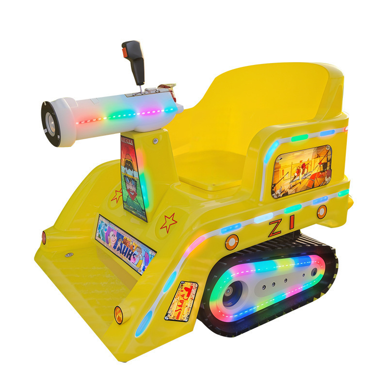 Parque de automóviles eléctricos para niños mercado nocturno puesto de luz parachoques cuadrado baterías de carro de atracción centro comercial coche de juguete para niños
