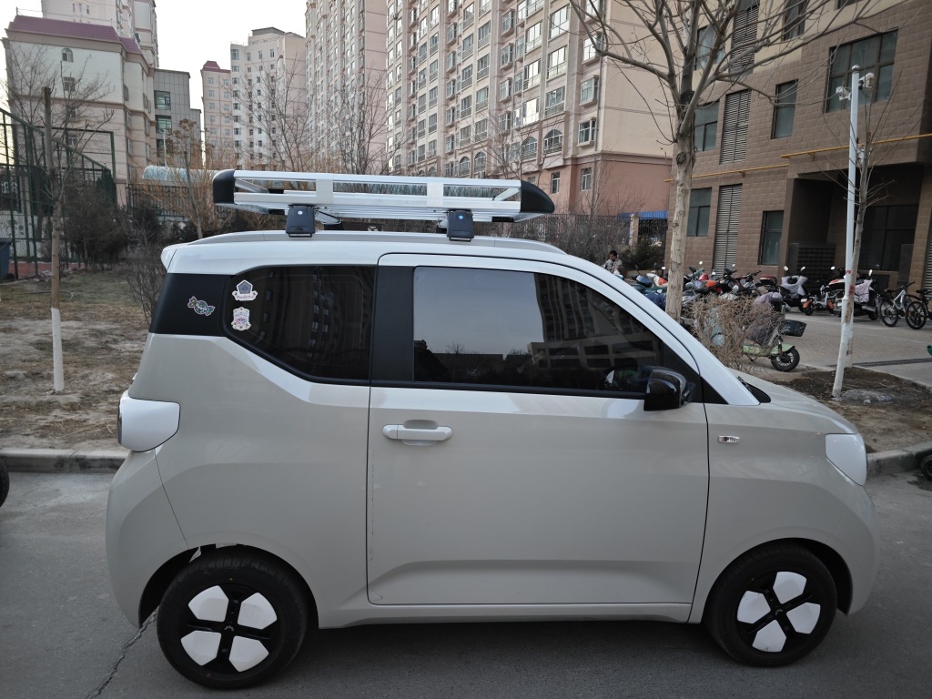Roof rack | Wuling Baojun Kiwi, Ant/Leap - double-layer-13m-mini-gen-3-crossbars-net-rope