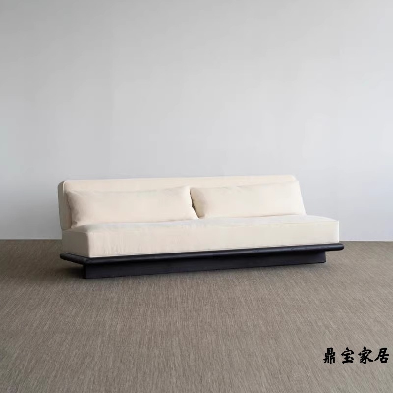 Modern Minimalist Style Fabric Single Sofa Chair Designer Wabi-Sabi Style Living Room Creative Reception Hotel Chair Sofa