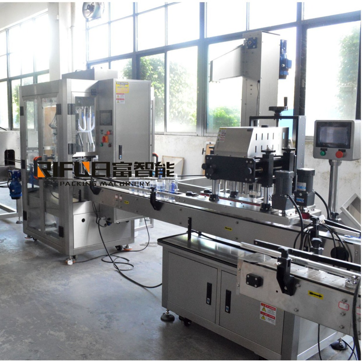 全自动洗瓶烘干灌装旋盖生产线 酒饮料水剂灌装生产线 四头洗瓶机