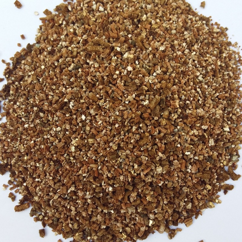 金黄色膨胀蛭石 园艺种花蛭石 扦插松土透气 防根腐烂