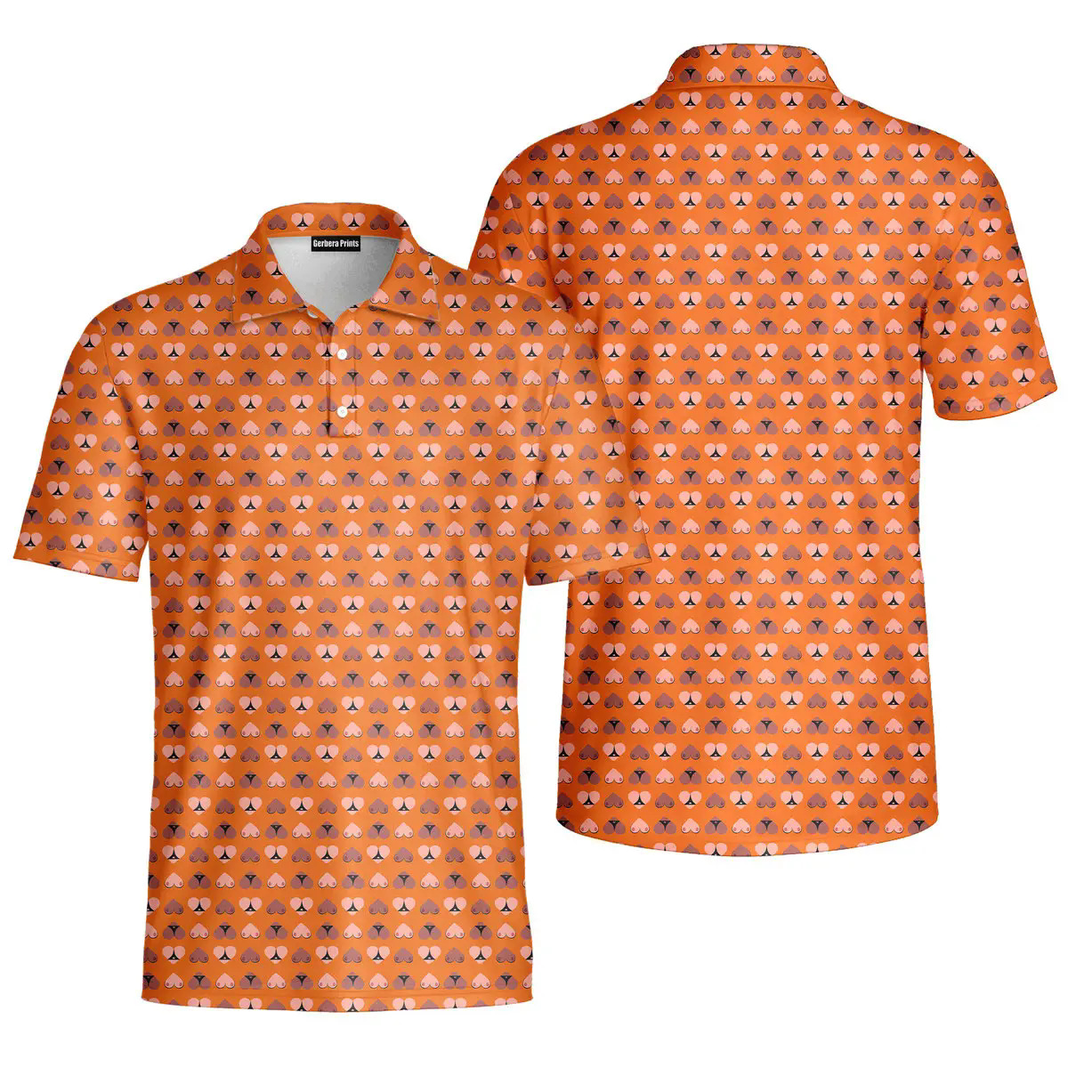 Herren Poloshirt Mit 3d Digitaldruck Hochwertiges Kurzarmhemd_voghion.com