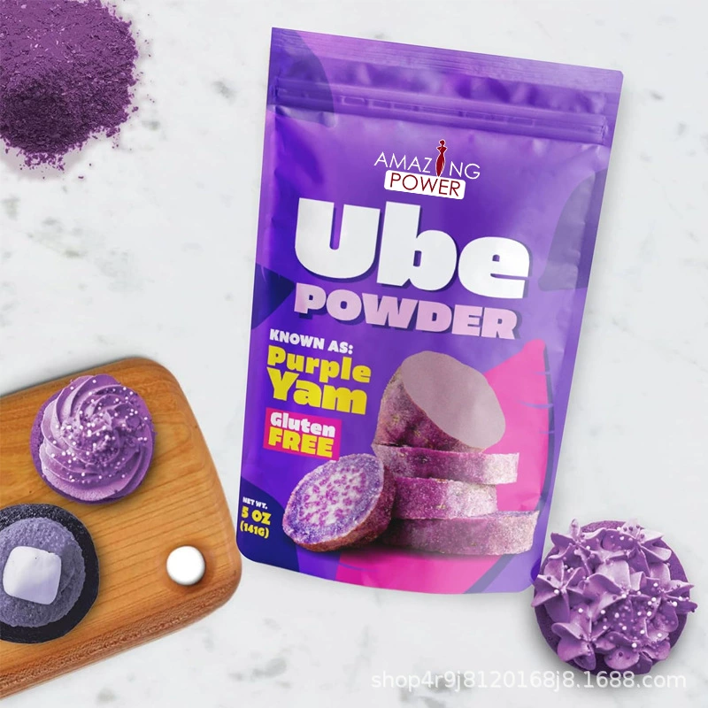 УВЕ пудра для выпечки Purple Yam Powder Cross-border Foreign Trade