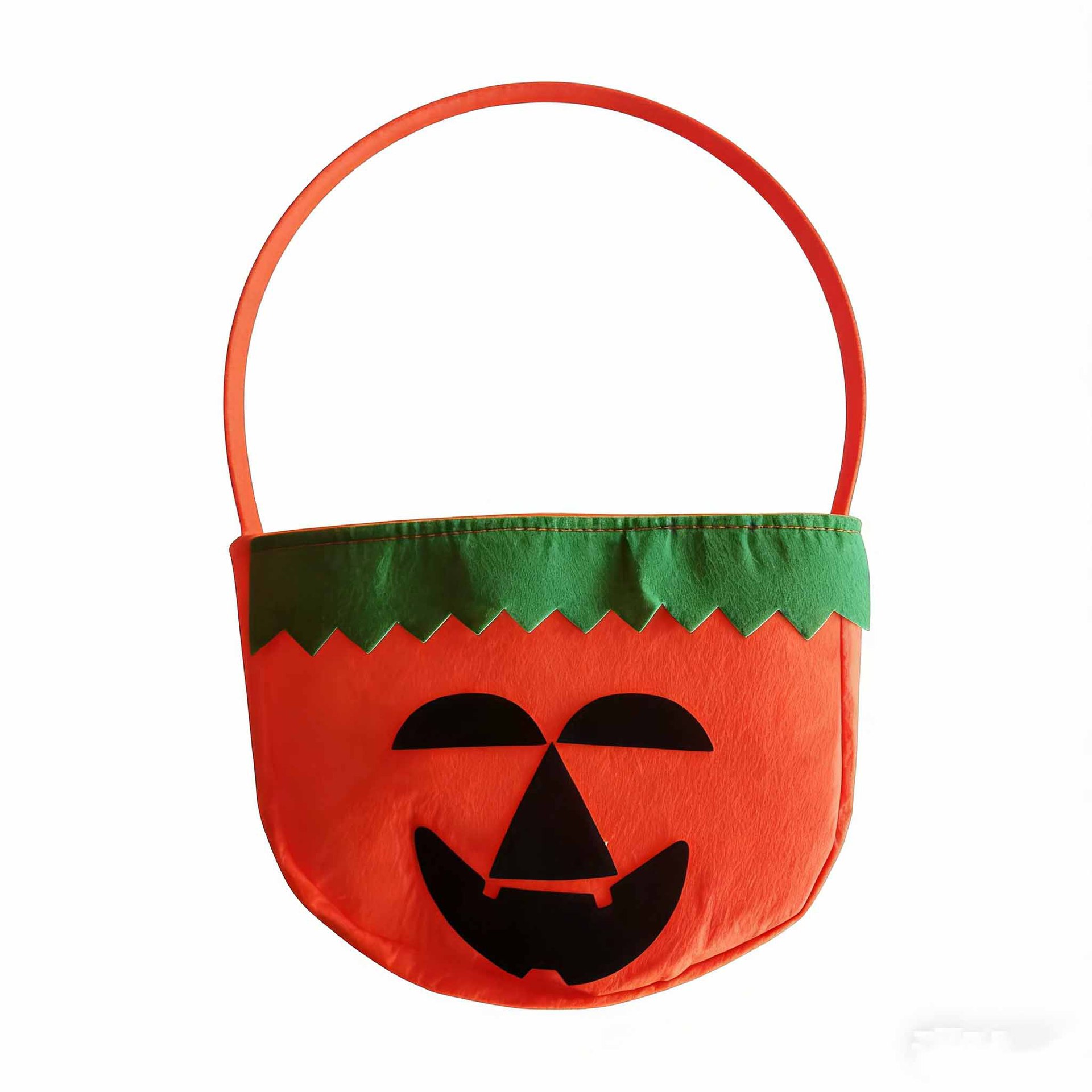 Bolsa de dulces de Halloween portátil bolsas de calabaza tridimensionales para niños regalos props de fiesta de fantasmas brujas transfronterizas props de fiesta de fantasmas