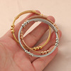 Woven steel wire stainless steel, cable, adjustable round beads, bracelet, jewelry, simple and elegant design