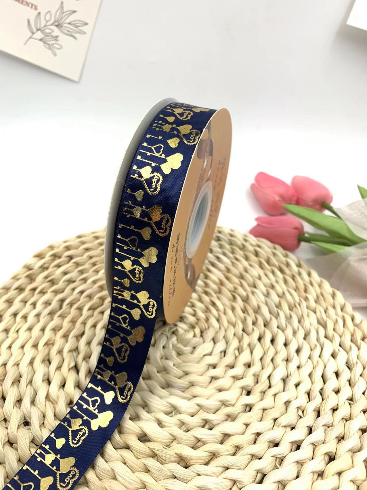 2023 nuevo amor bar bandeja hecha a mano cinta amor Meteor regalo caja embalaje cinta al por mayor